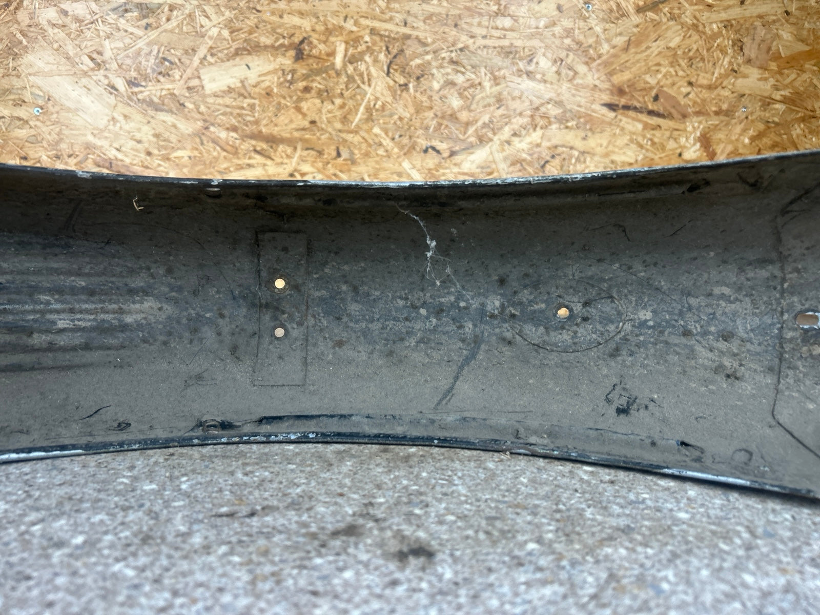 Schutzblech Kotflügel hinten MZ ETZ ungekürzt original DDR