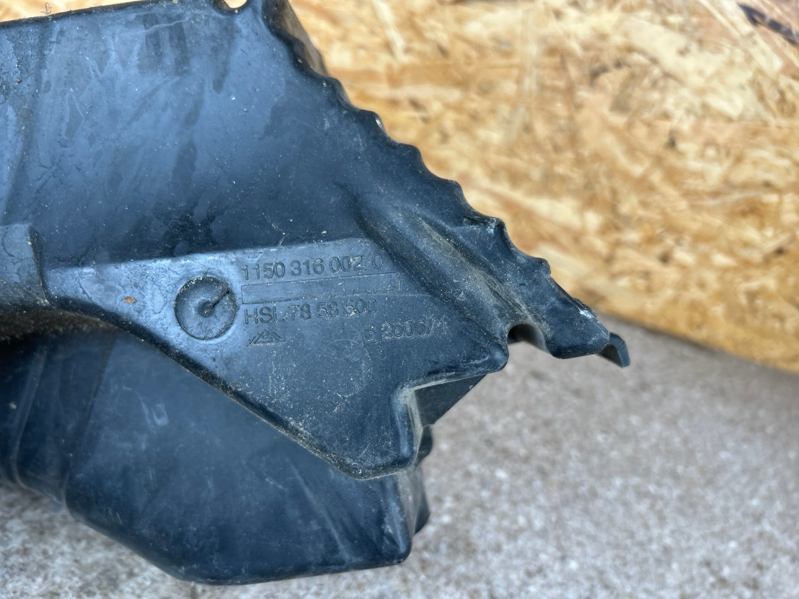 Luftfilterkasten Ansauggeräuschdämpfer Simson SR50 SR80 original DDR