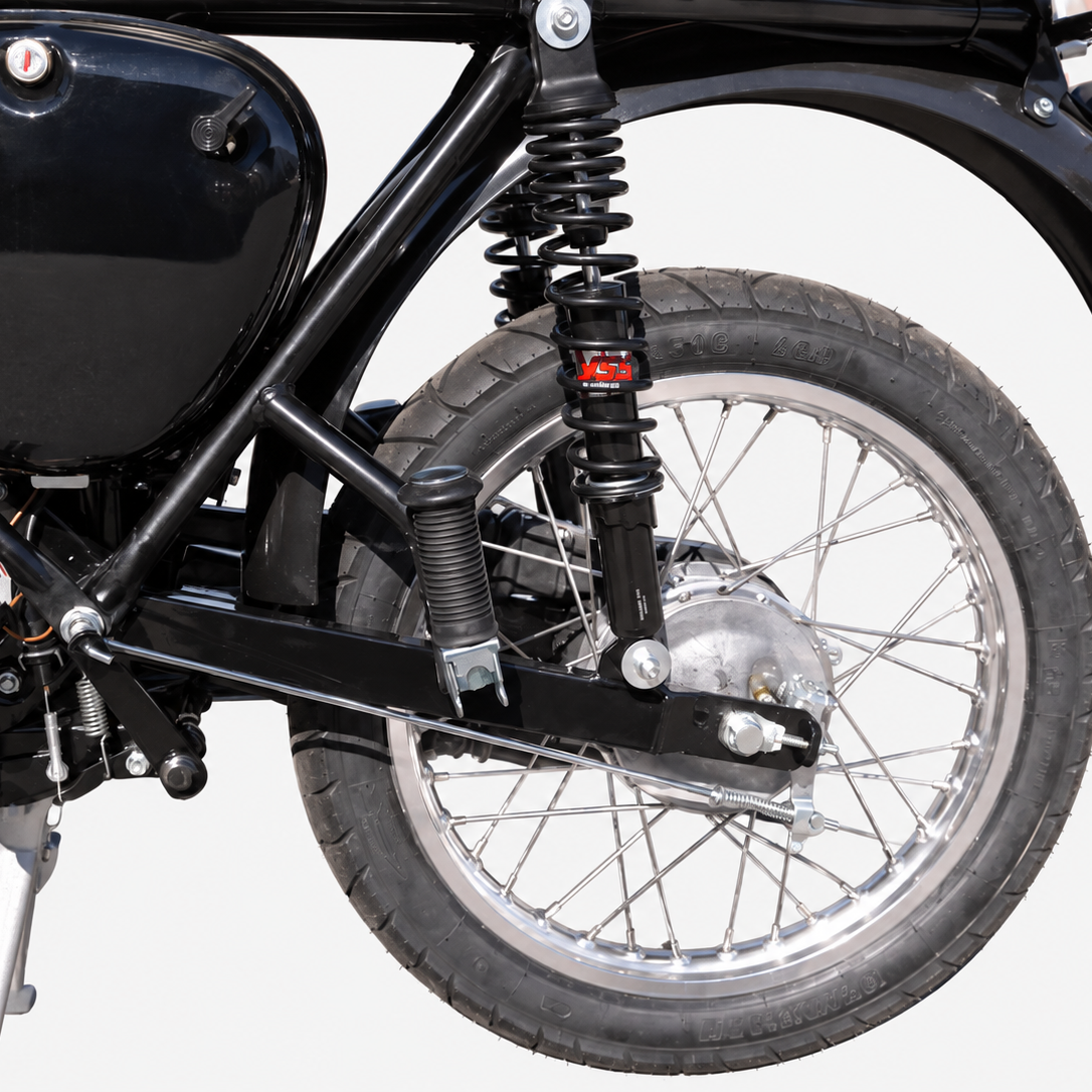 AKF Kastenschwinge mit Teiletypgenehmigung, Schwarz RAL 9005 – Simson S50, S51, S53, S70, S83