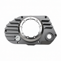 CNC Billet Kupplungsdeckel links mit Sichtfenster für Simson S51, SR50 & KR51/2 (M531 / M541) – komplett titan eloxiert