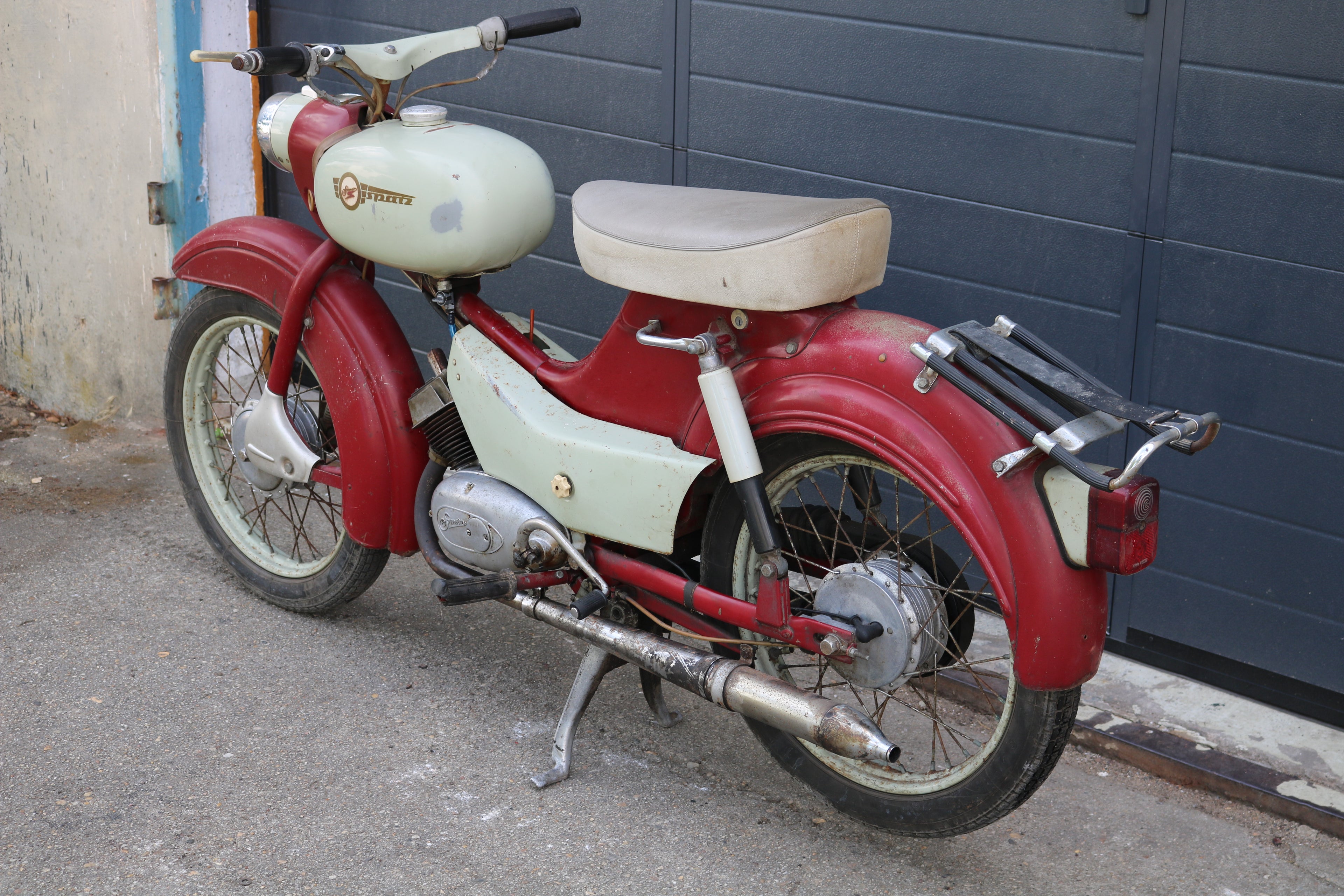 Simson Spatz Sr4-1 mit KBA Papieren