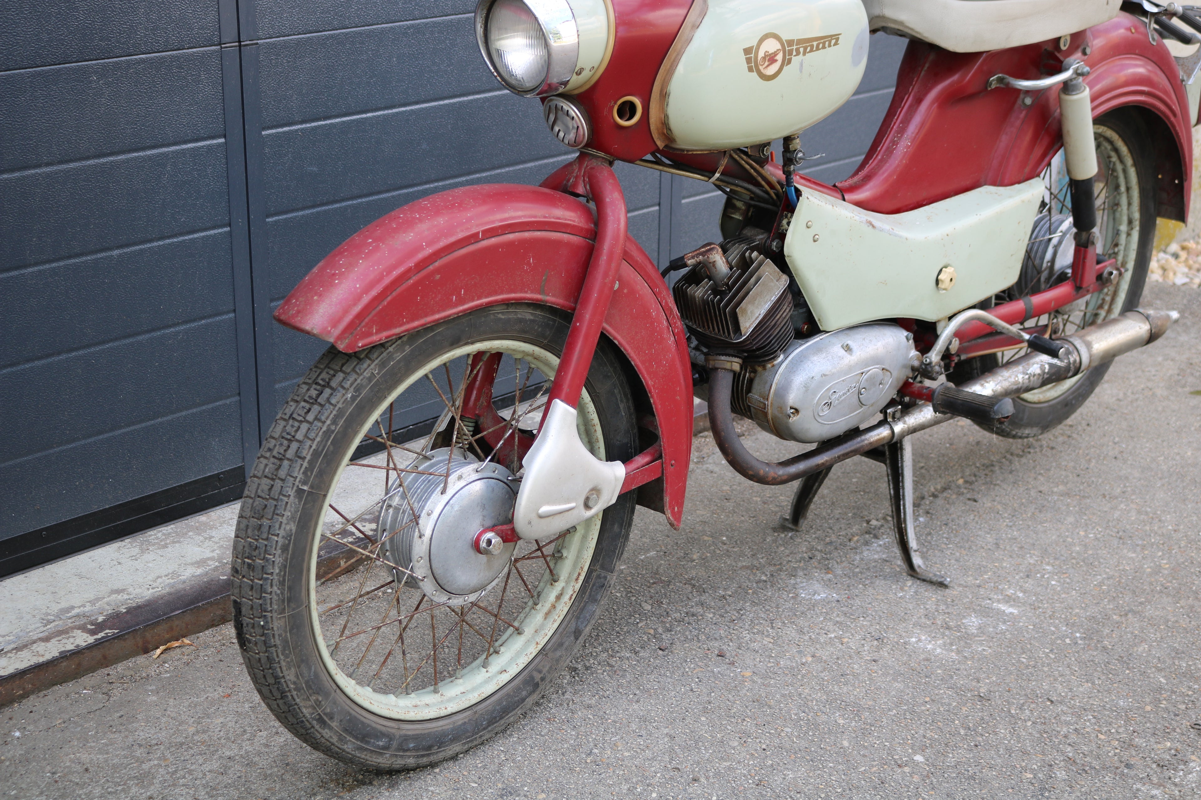 Simson Spatz Sr4-1 mit KBA Papieren