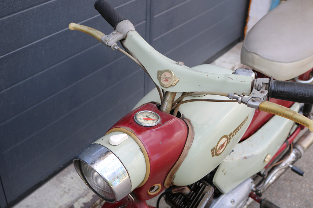 Simson Spatz Sr4-1 mit KBA Papieren