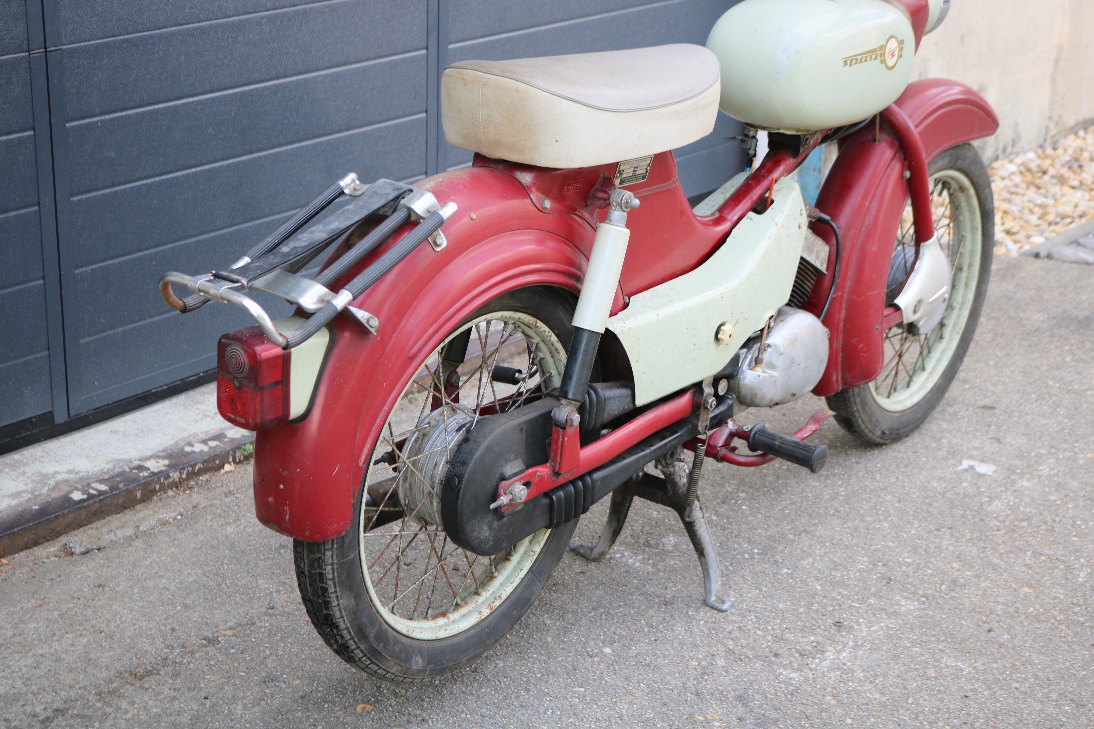 Simson Spatz Sr4-1 mit KBA Papieren
