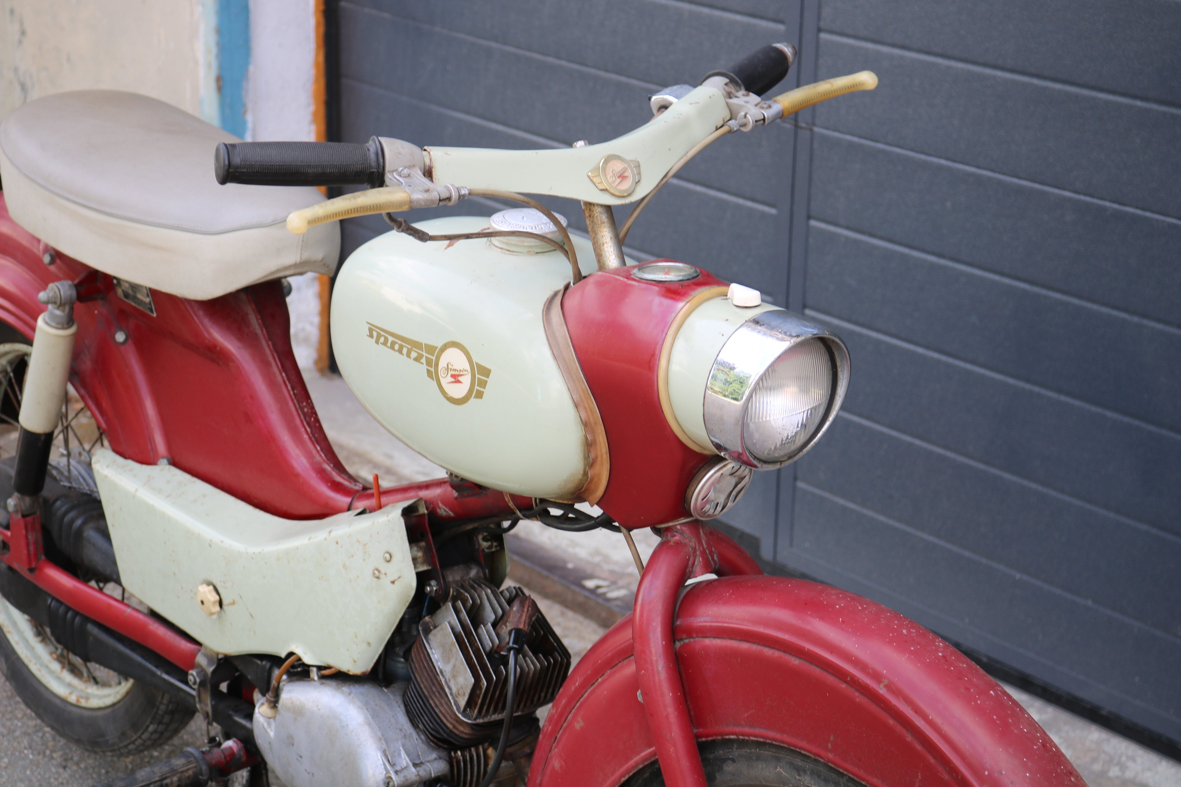 Simson Spatz Sr4-1 mit KBA Papieren