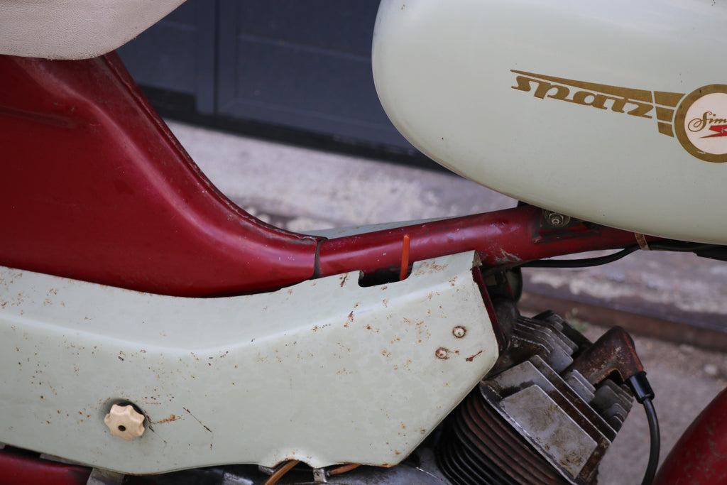 Simson Spatz Sr4-1 mit KBA Papieren