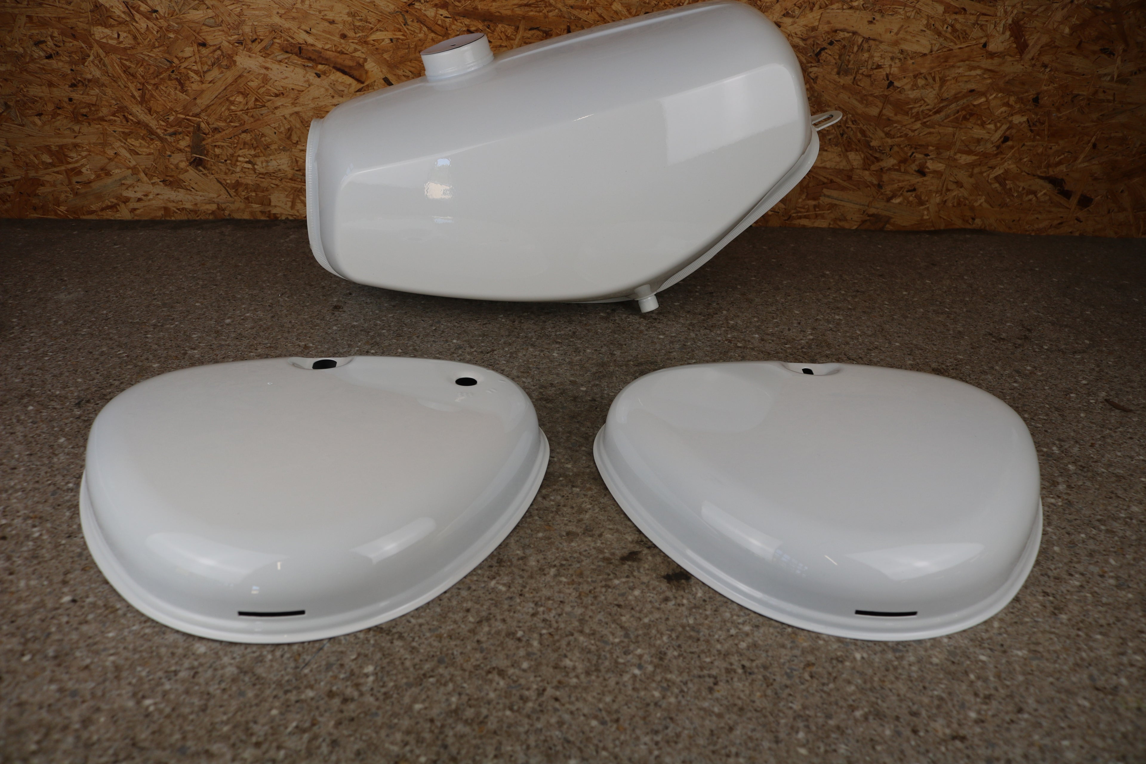 Simson Tankset Weiß
