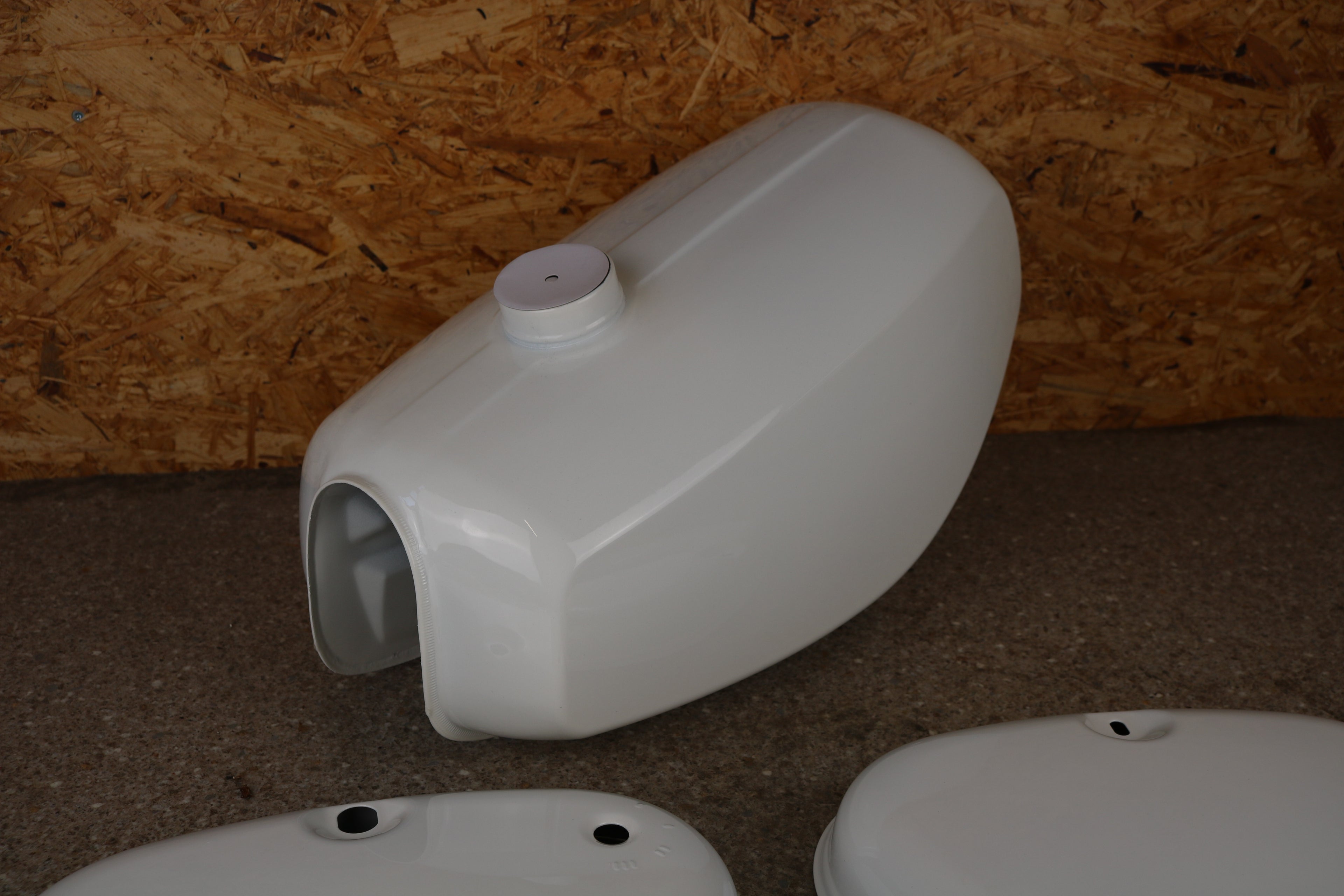 Simson Tankset Weiß
