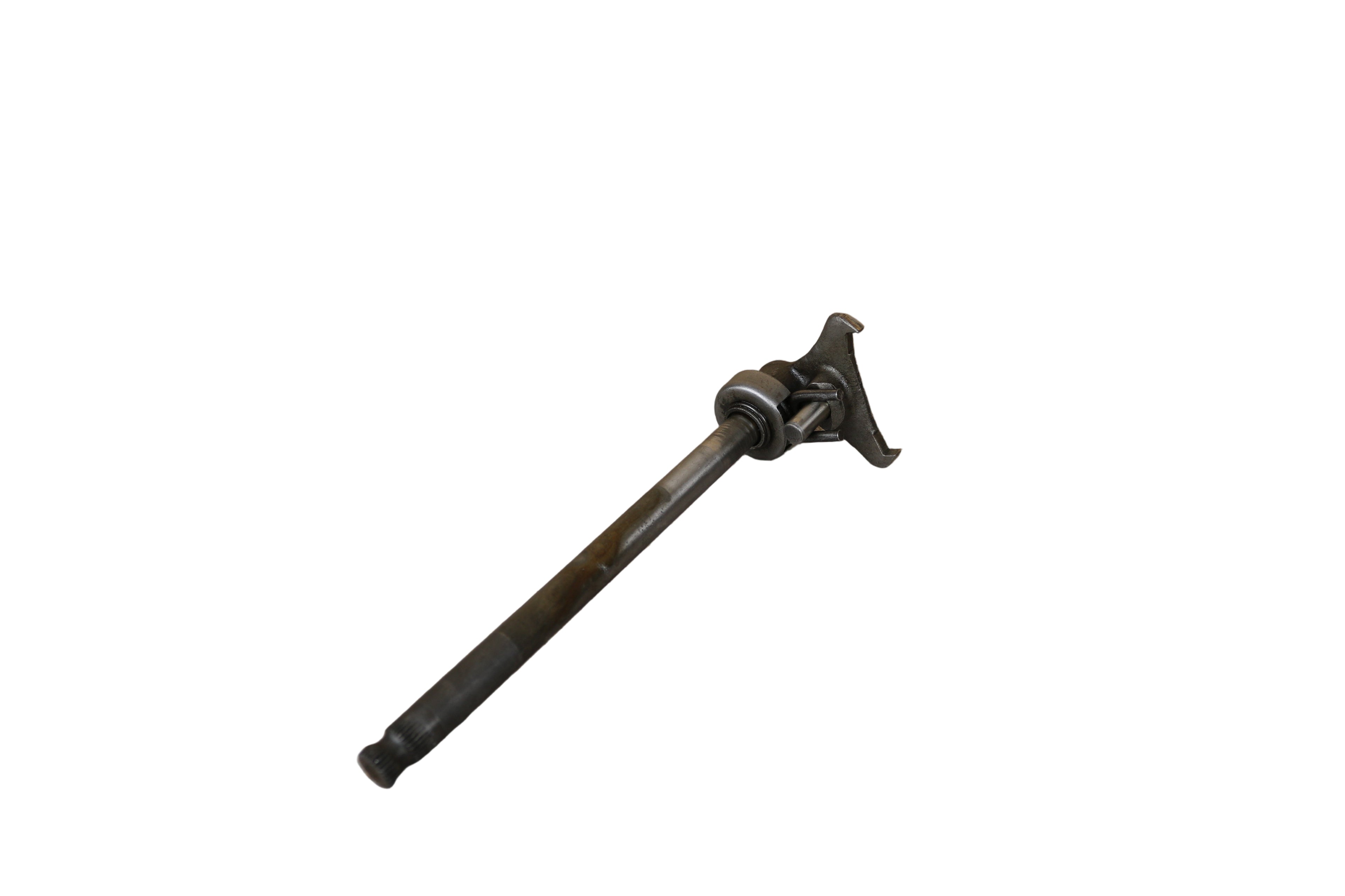 Schaltwelle mit Schaltstück und Feder