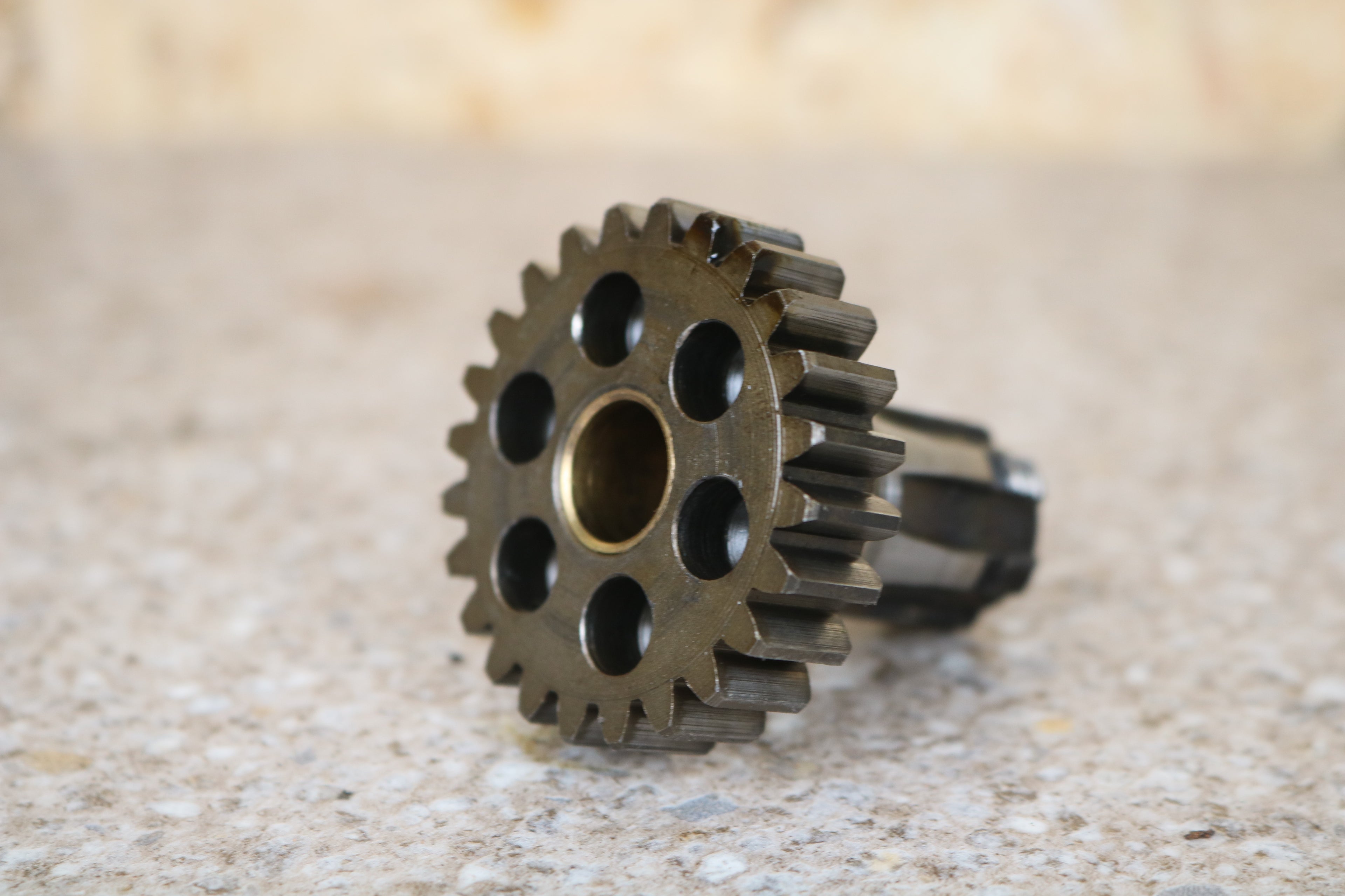 Schaftrad mit Buchse