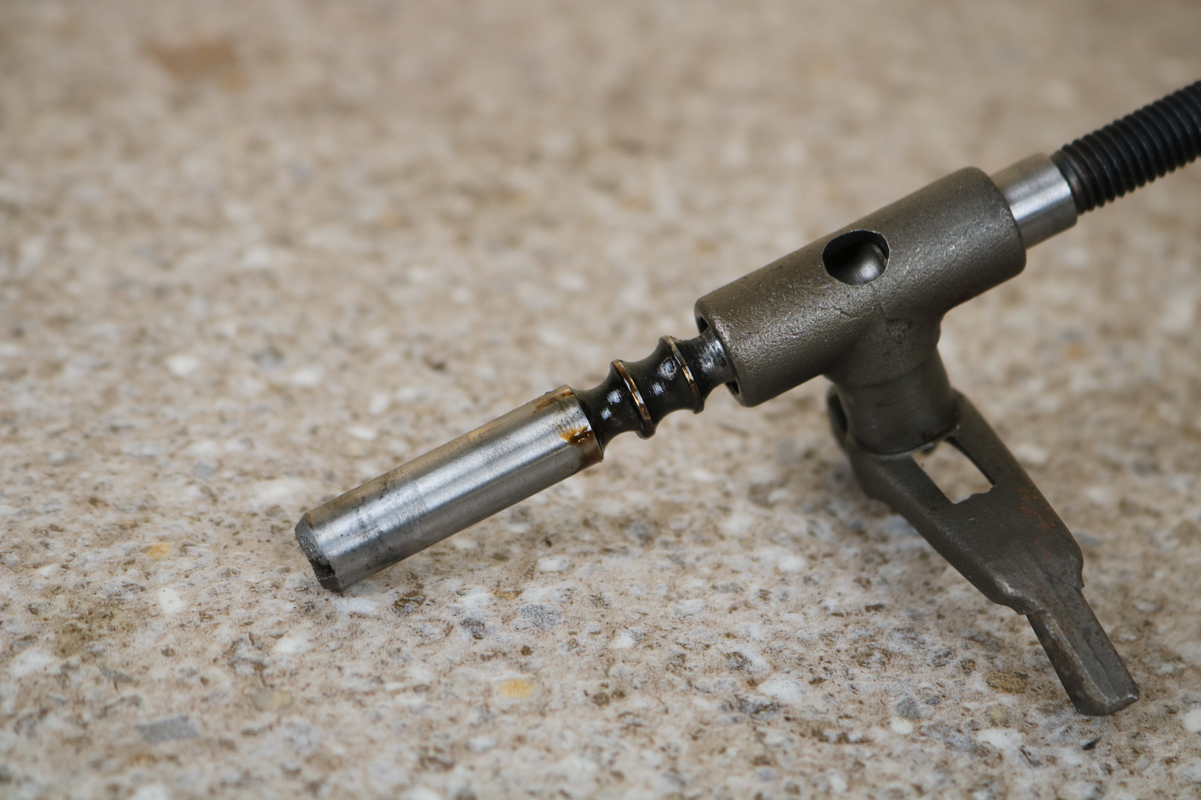 Schaltklaue mit Welle