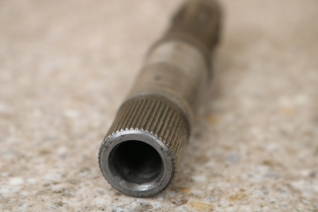 Kickstarterwelle feinverzahnt