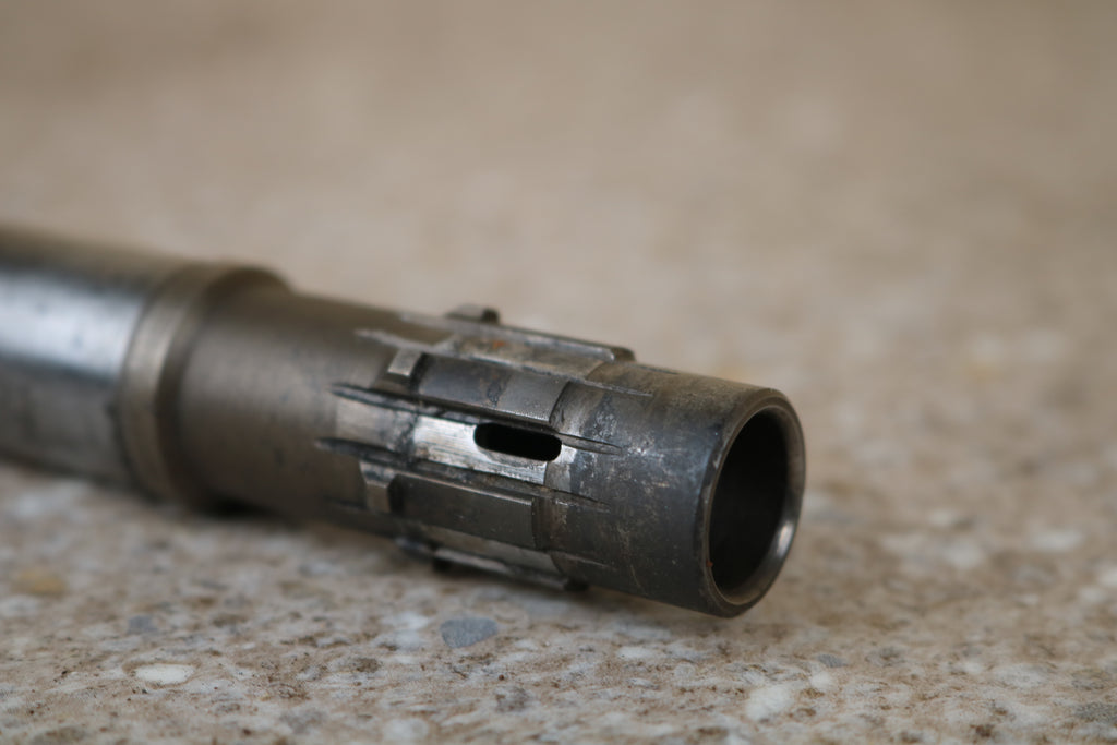 Kickstarterwelle feinverzahnt