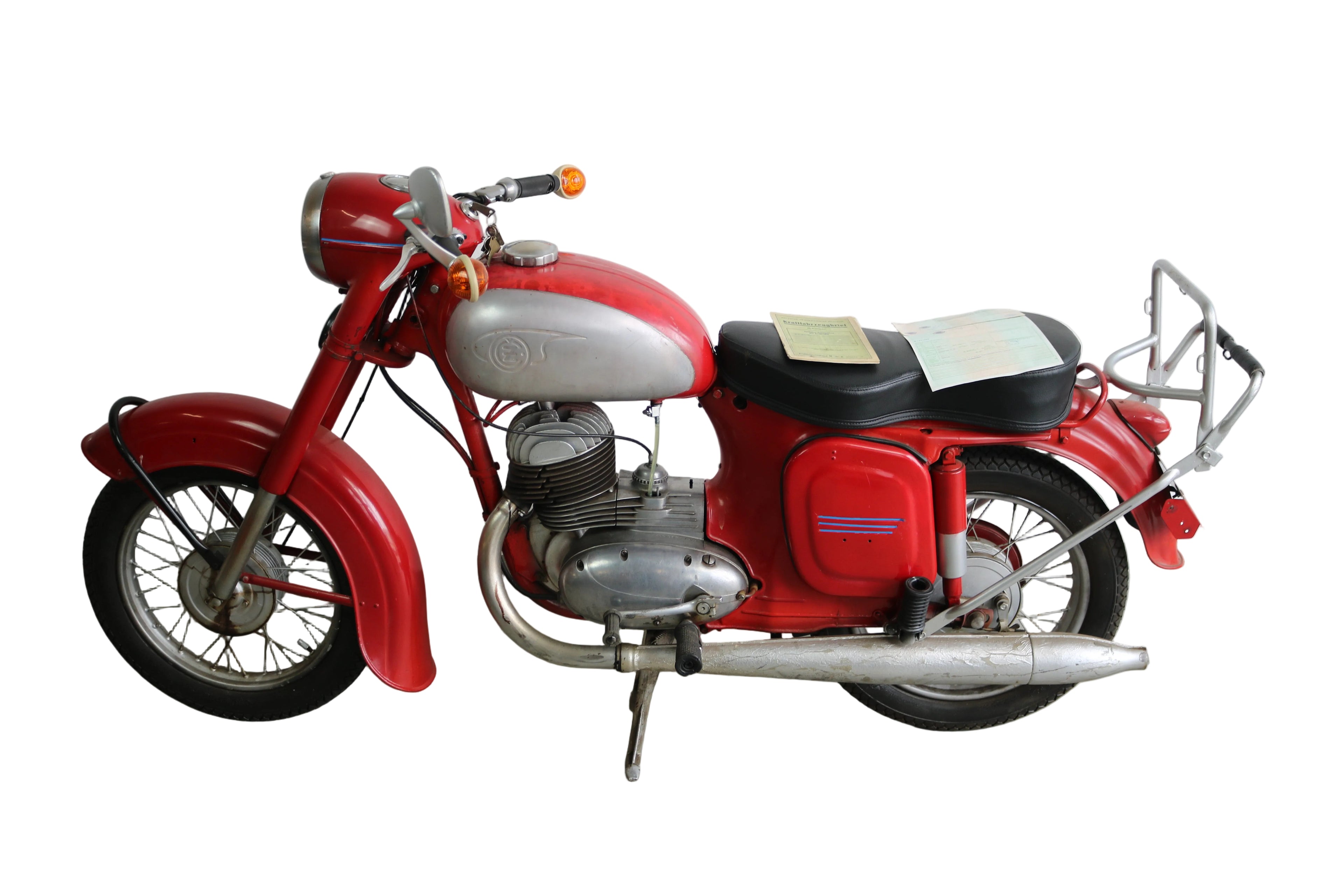 Jawa CZ 175 Typ 450 (1961) kaufen – fahrbereit mit Brief & originalem Motor