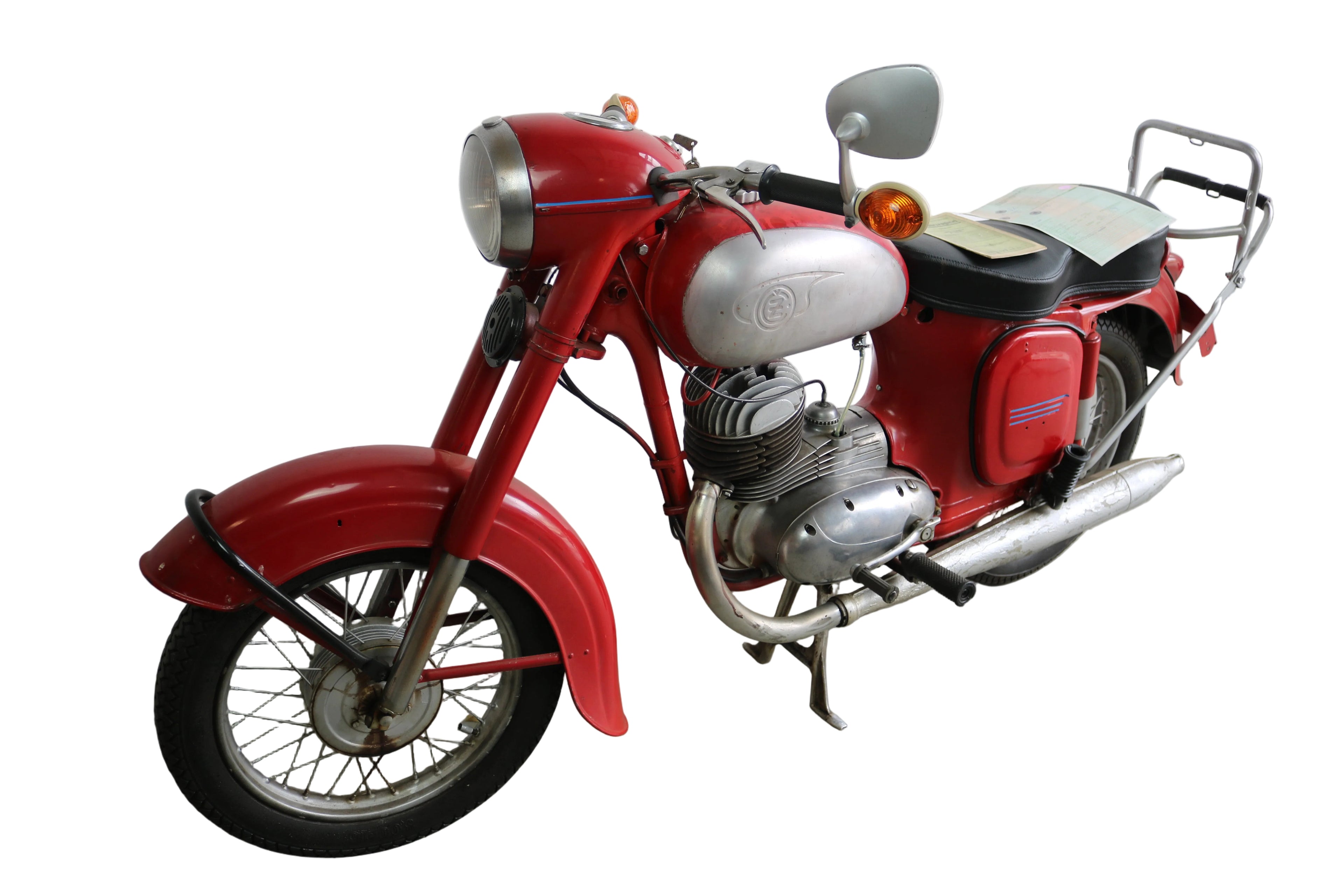 Jawa CZ 175 Typ 450 (1961) kaufen – fahrbereit mit Brief & originalem Motor