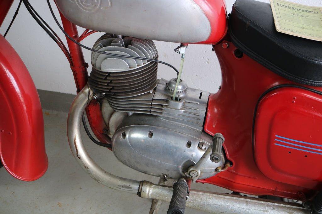 Jawa CZ 175 Typ 450 (1961) kaufen – fahrbereit mit Brief & originalem Motor
