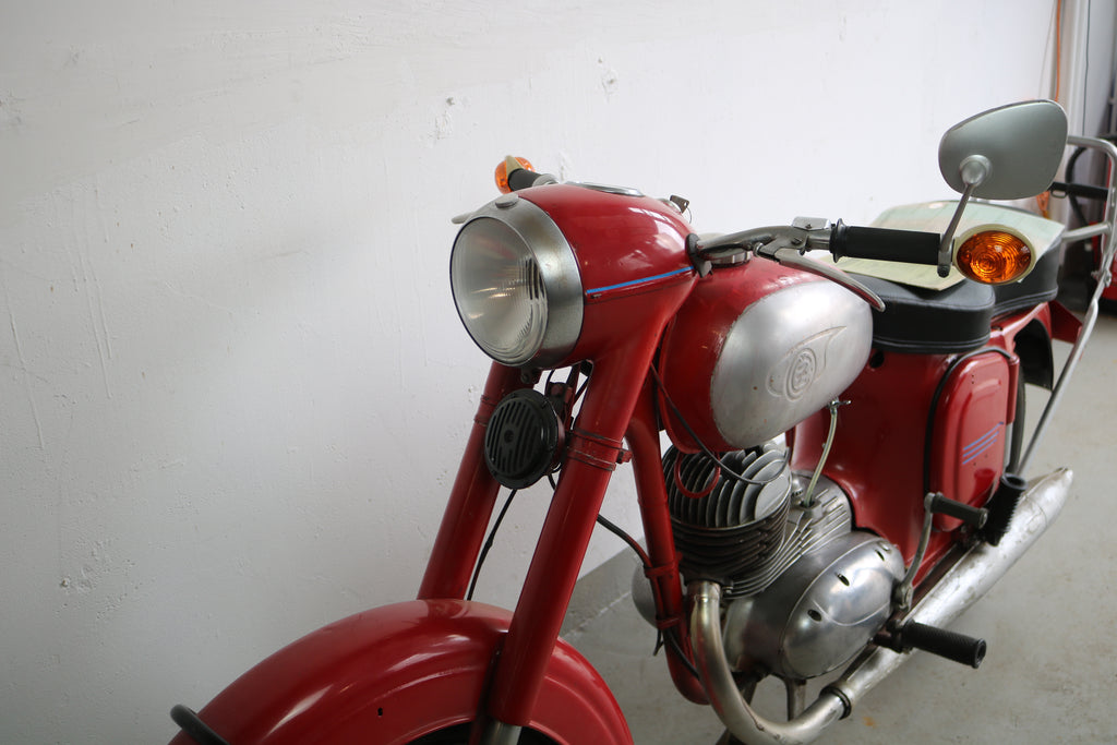 Jawa CZ 175 Typ 450 (1961) kaufen – fahrbereit mit Brief & originalem Motor