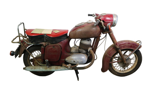 Jawa 250 Typ 353 kaufen (1971) – Scheunenfund, Brief & Motornummer passend, DDR-Brief, Originalzustand