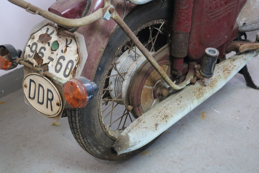 Jawa 250 Typ 353 kaufen (1971) – Scheunenfund, Brief & Motornummer passend, DDR-Brief, Originalzustand