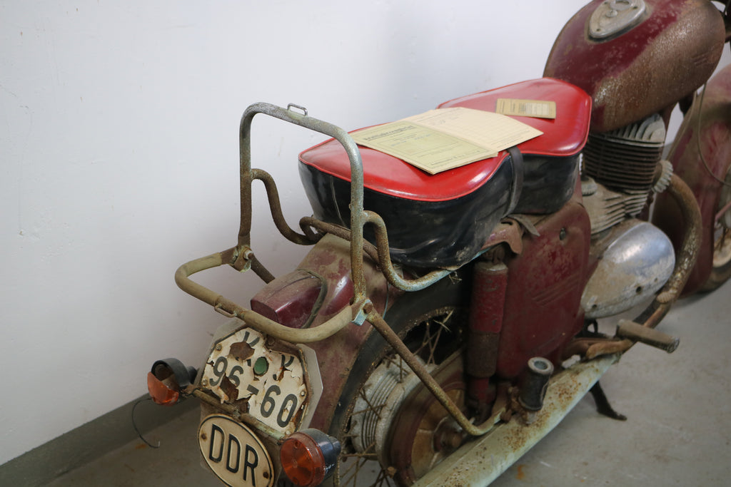 Jawa 250 Typ 353 kaufen (1971) – Scheunenfund, Brief & Motornummer passend, DDR-Brief, Originalzustand