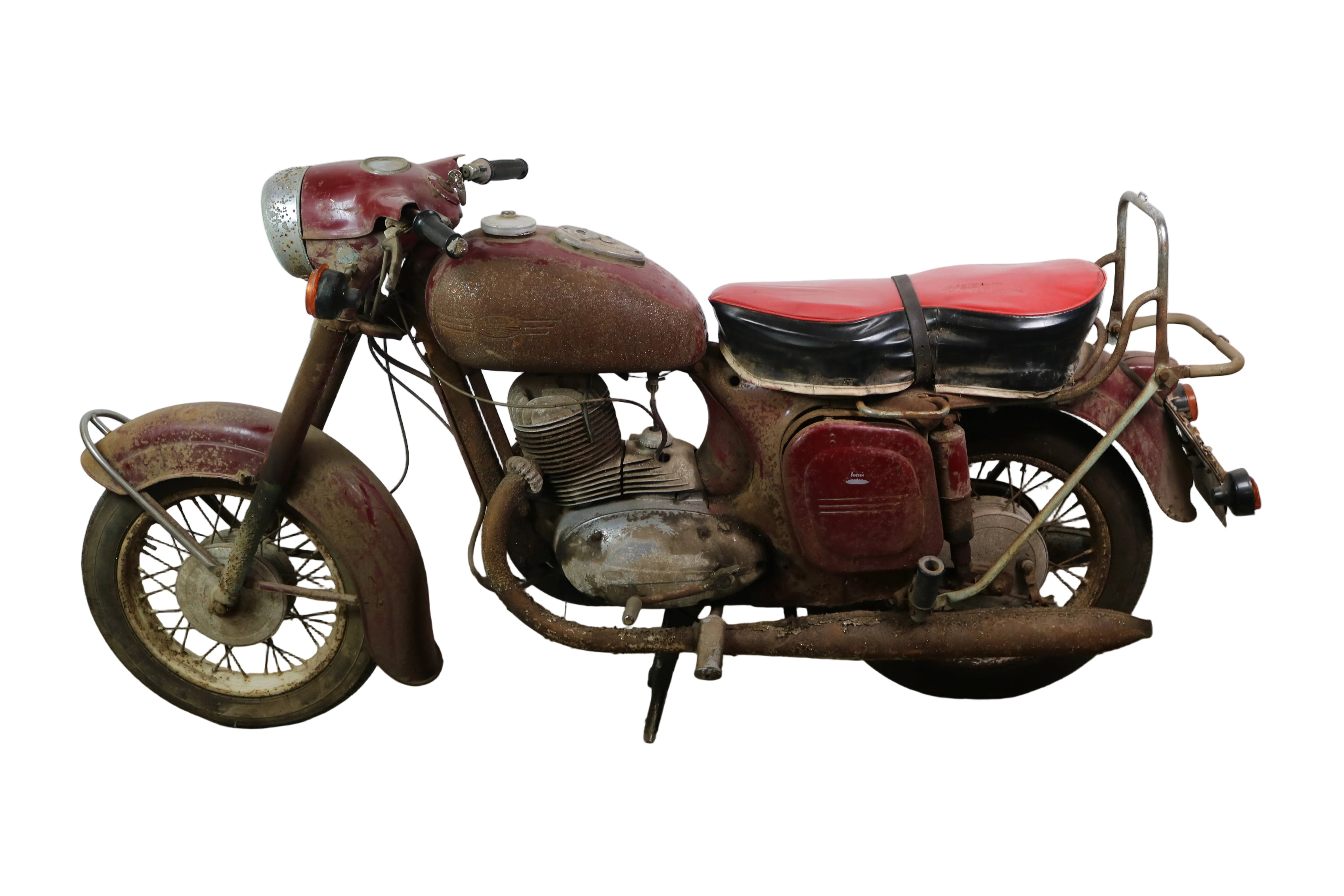 Jawa 250 Typ 353 kaufen (1971) – Scheunenfund, Brief & Motornummer passend, DDR-Brief, Originalzustand