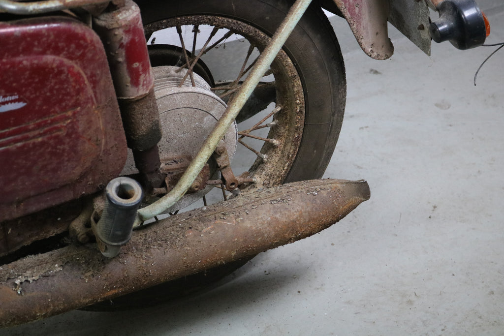 Jawa 250 Typ 353 kaufen (1971) – Scheunenfund, Brief & Motornummer passend, DDR-Brief, Originalzustand