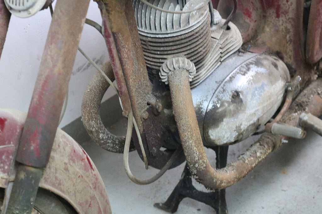 Jawa 250 Typ 353 kaufen (1971) – Scheunenfund, Brief & Motornummer passend, DDR-Brief, Originalzustand
