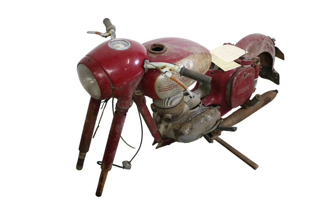 Jawa 250 Typ 353 kaufen – Teileträger / Projekt mit DDR-Brief zur Motornummer