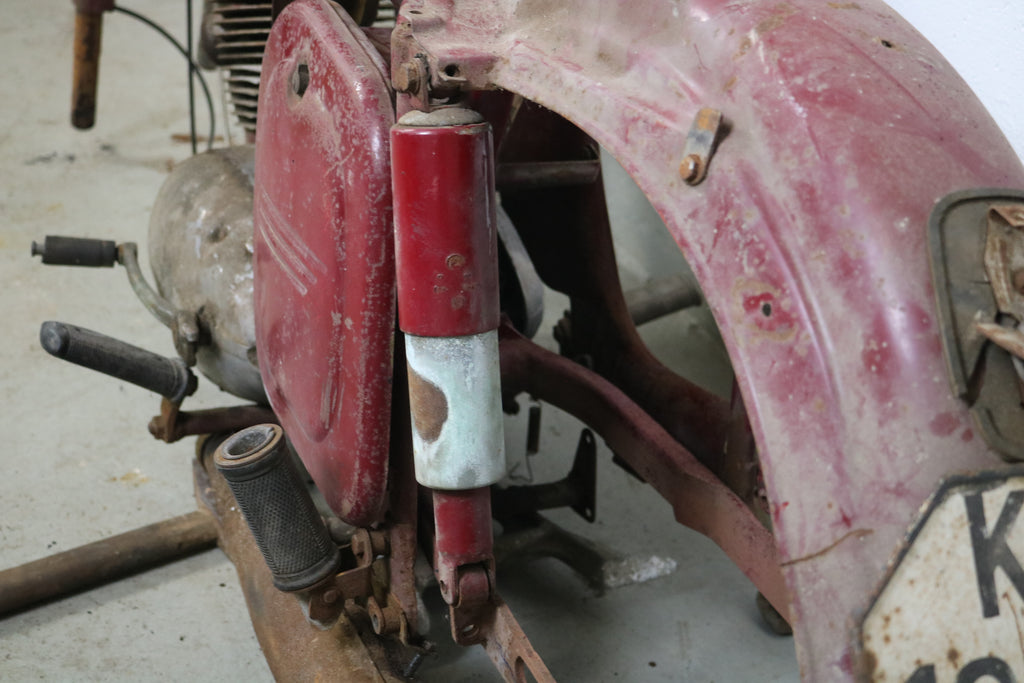 Jawa 250 Typ 353 kaufen – Teileträger / Projekt mit DDR-Brief zur Motornummer