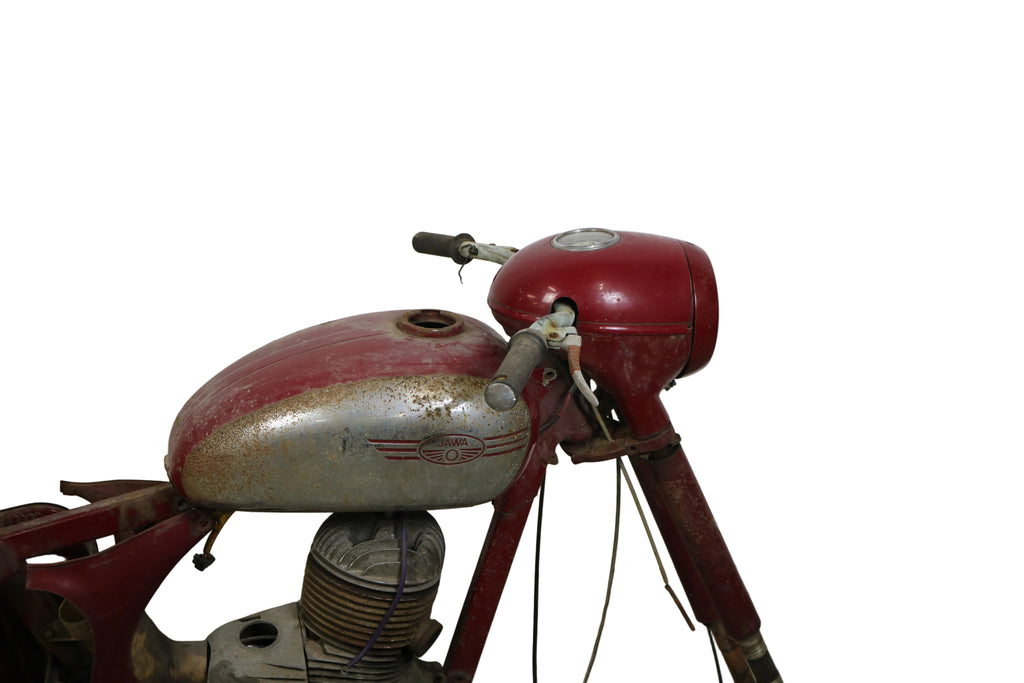 Jawa 250 Typ 353 kaufen – Teileträger / Projekt mit DDR-Brief zur Motornummer