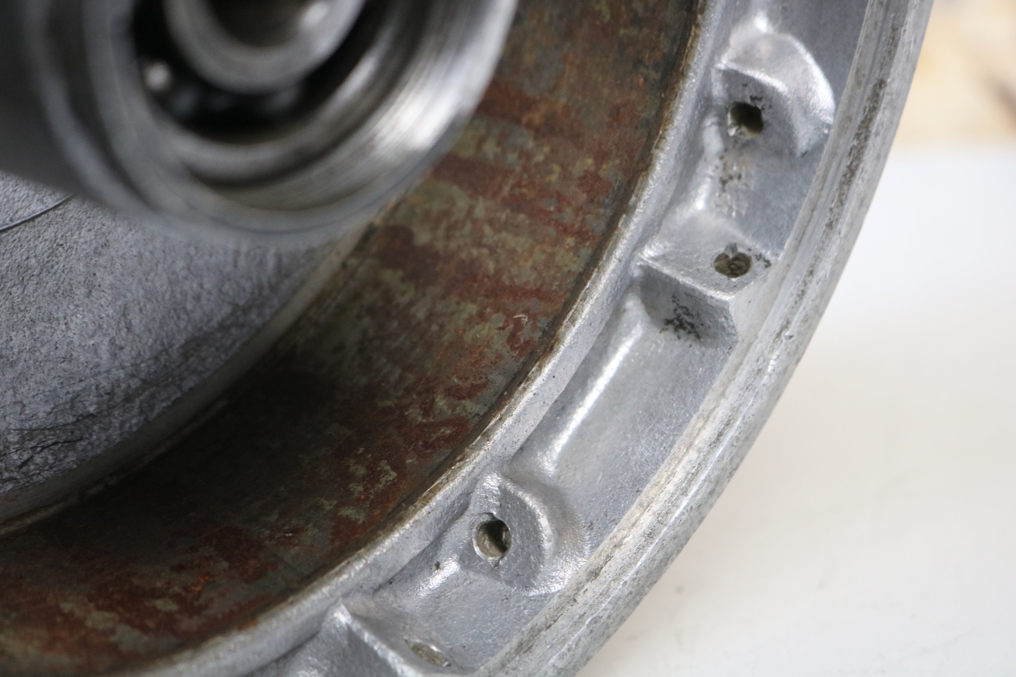 Radnabe hinten MZ ES TS 125 150 Original DDR