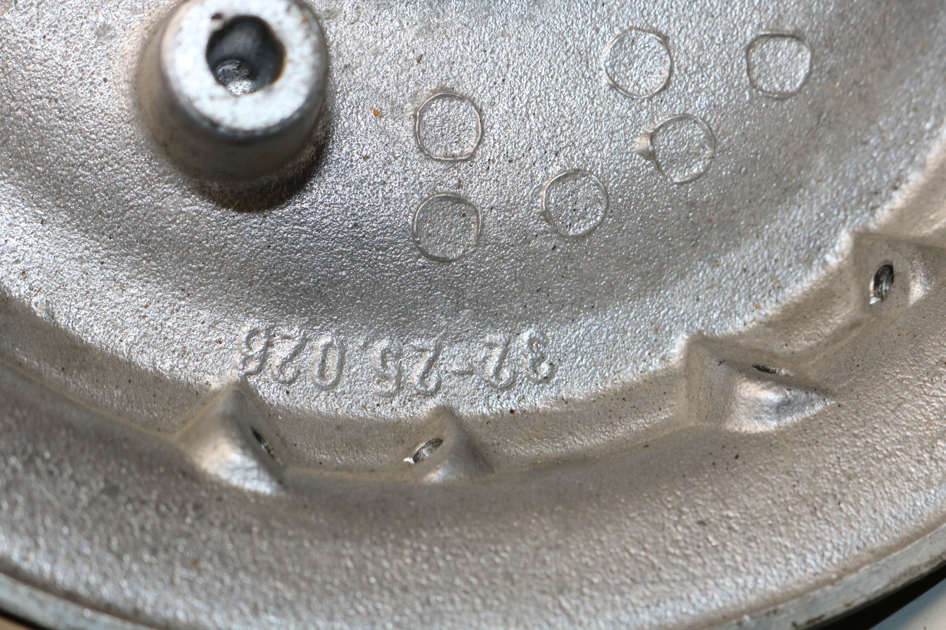 Radnabe hinten MZ ETZ 125 150 Original DDR