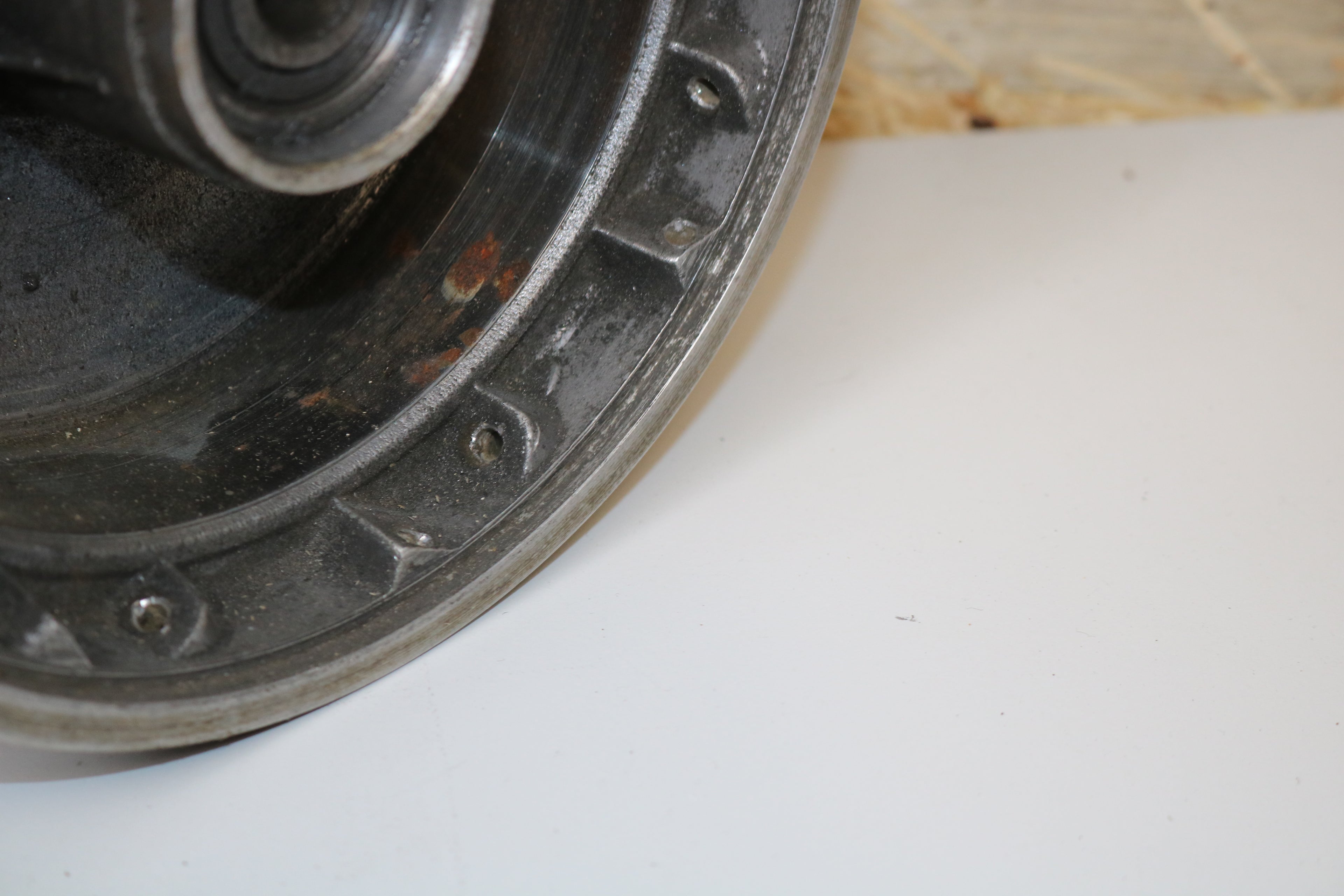 Radnabe vorne MZ ES 125 150 alte Ausführung original DDR