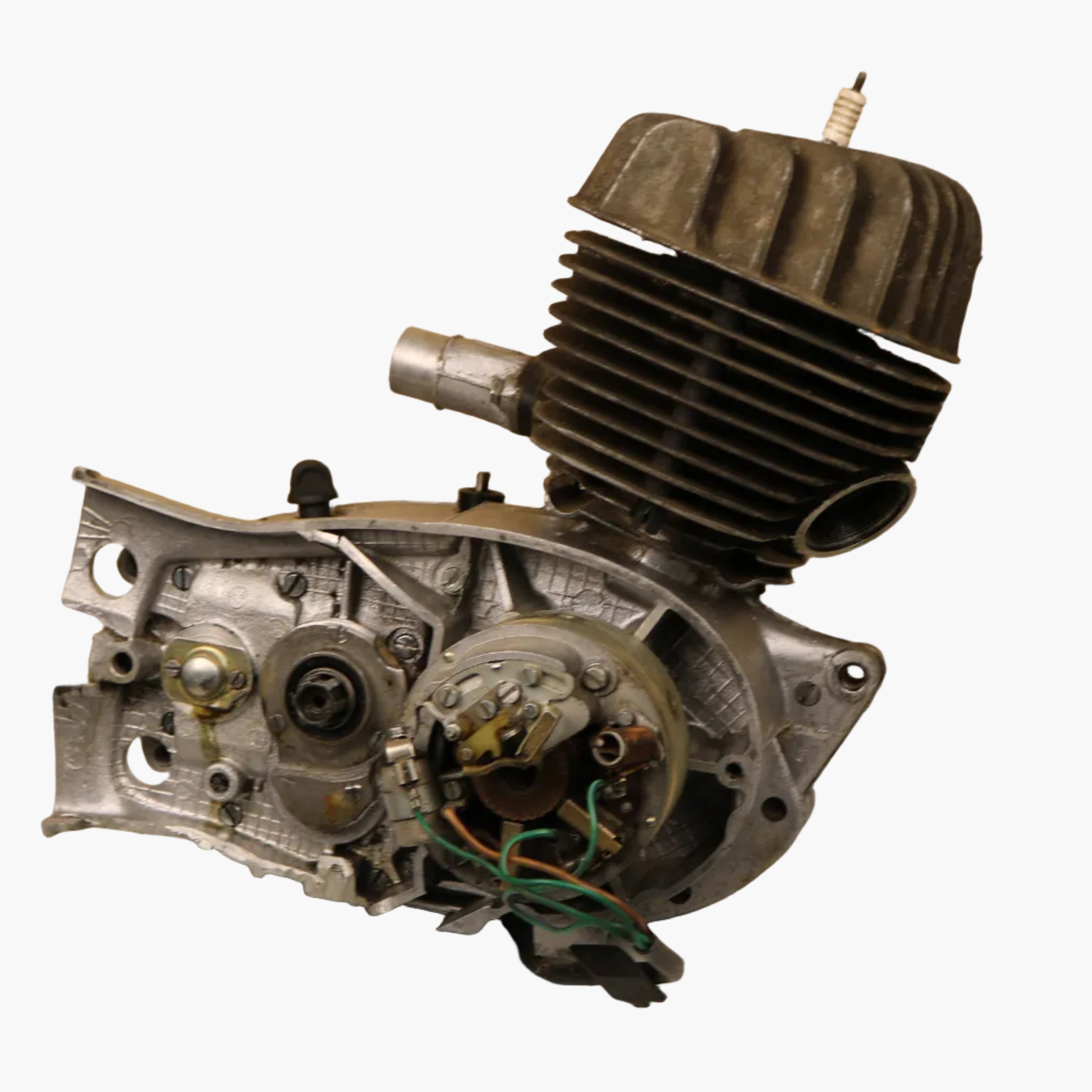 MZ TS 125 / 150 MM150/3 Komplettmotor mit Drehzahlmesserantrieb – Original DDR