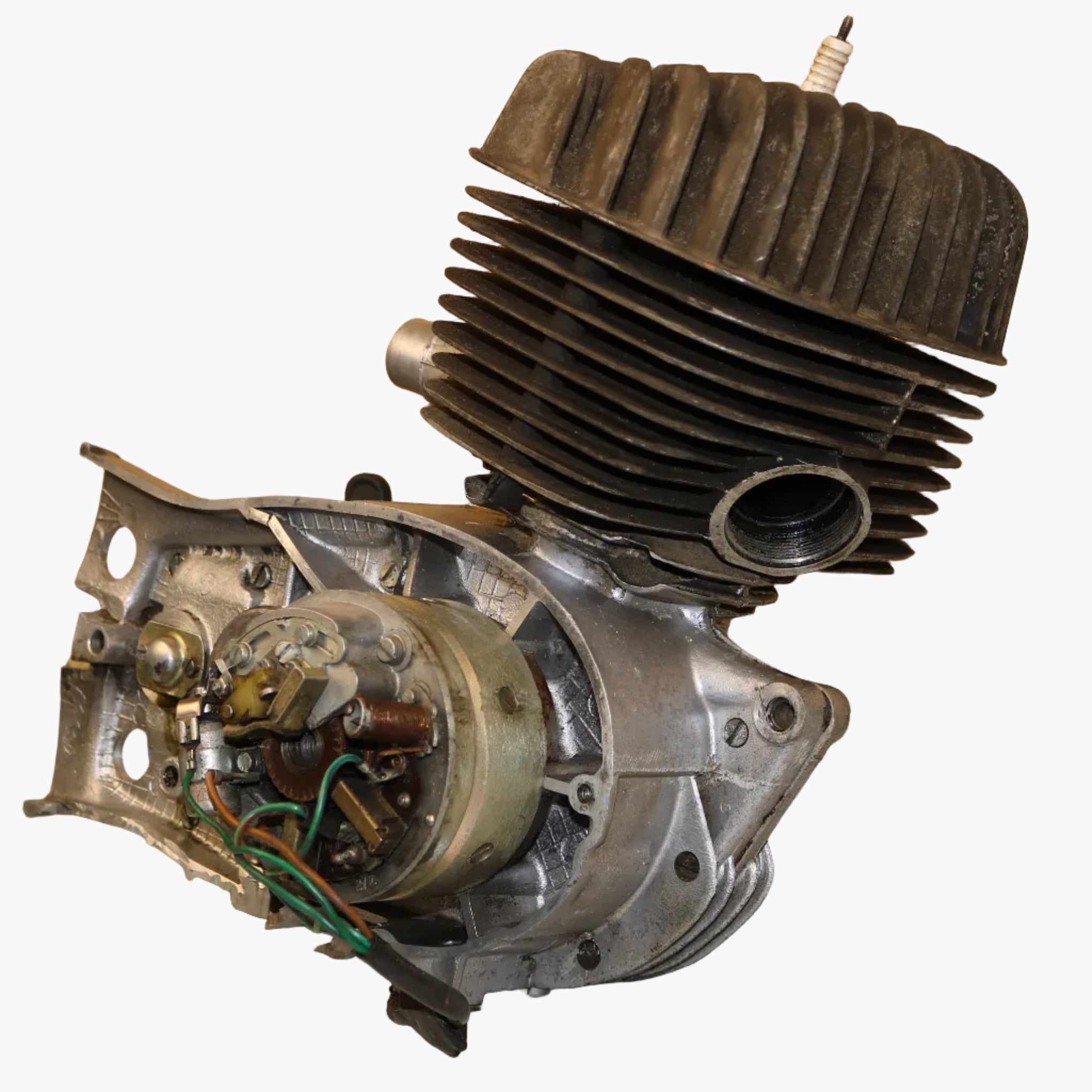 MZ TS 125 / 150 MM150/3 Komplettmotor mit Drehzahlmesserantrieb – Original DDR