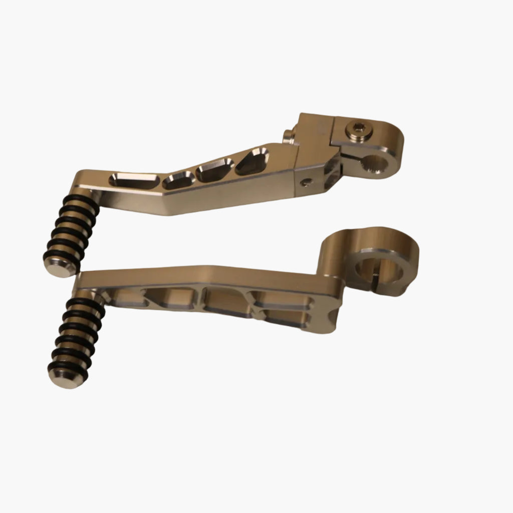 CNC-Kickstarter & CNC-Schalthebel Set für SR51