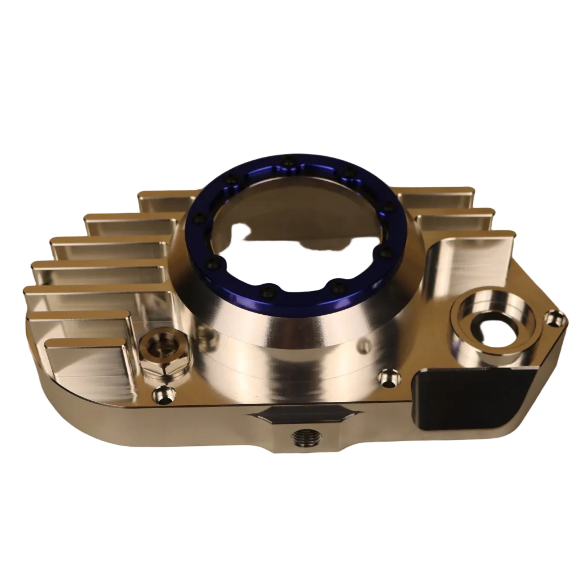 CNC Billet Kupplungsdeckel links mit Sichtfenster für Simson S51, SR50 &amp; KR51/2 (M531 / M541)