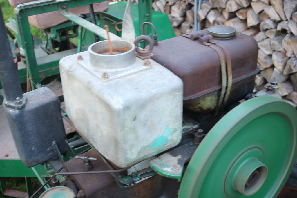 Eigenbau-Traktor mit Cunewalde 1H65 Wasserverdampfer Diesel, Robur LO Hinterachse, K30 Getriebe
