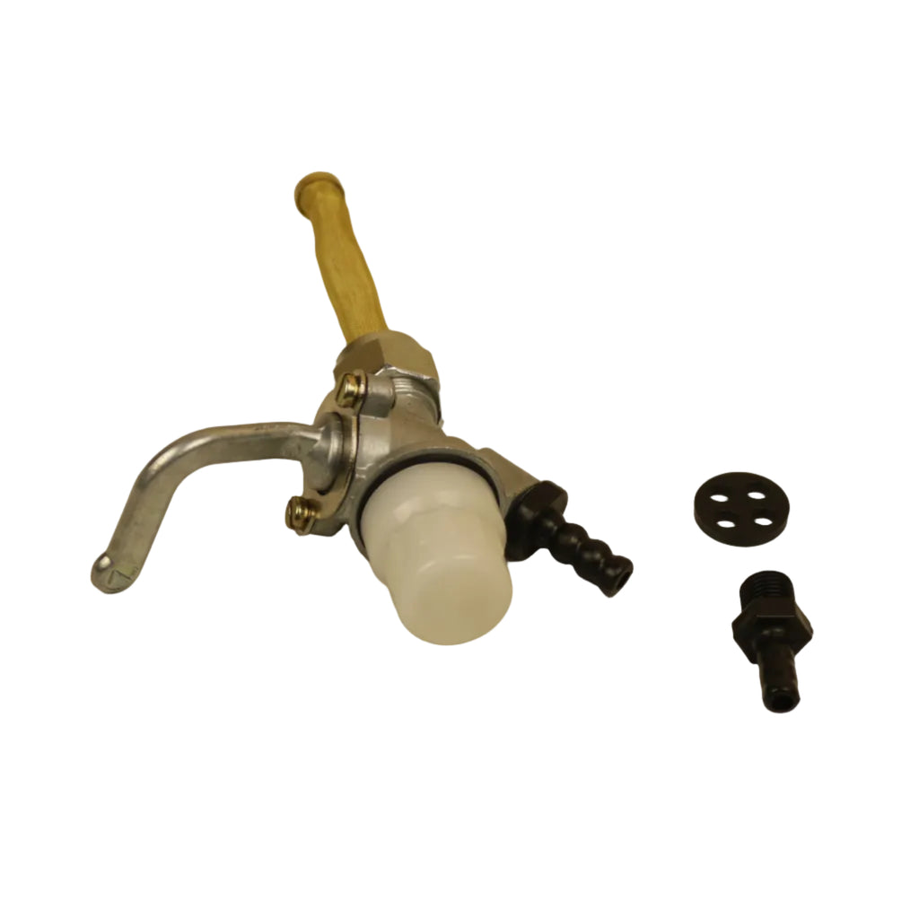 Benzinhahn mit Wassersack & Reservefunktion – DDR-Design – Simson KR51/1 KR51/2 Schwalbe