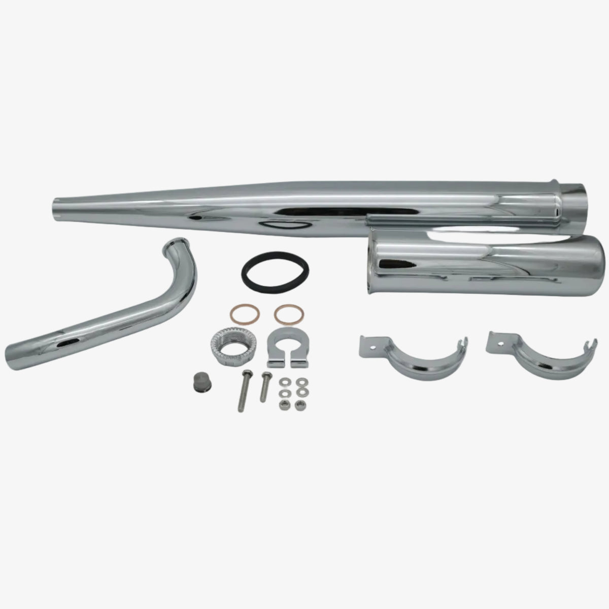 Sportauspuff AOA 2.5 Chrom 28 mm für Simson S50 / S51 / S70 (Version 2025)