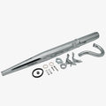 AOA 2,5 Chrom-Auspuffanlage 28 mm für Simson  / S51 / S70 Enduro (Version 2025)