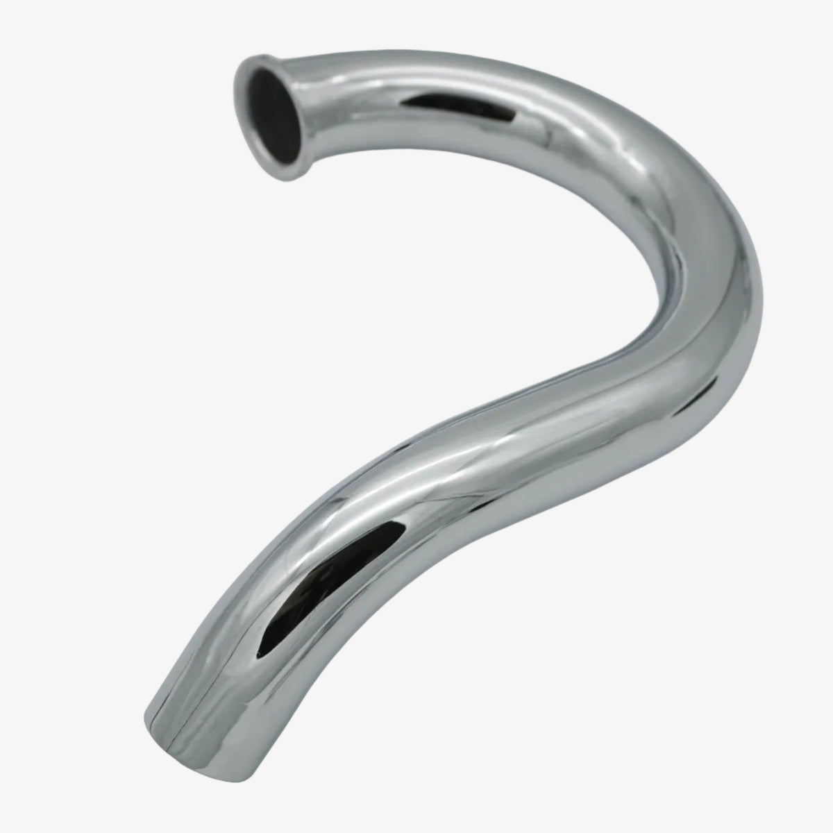 AOA 2,5 Enduro-Krümmer mit angeschweißtem Flansch, 28/25 mm – Simson S51