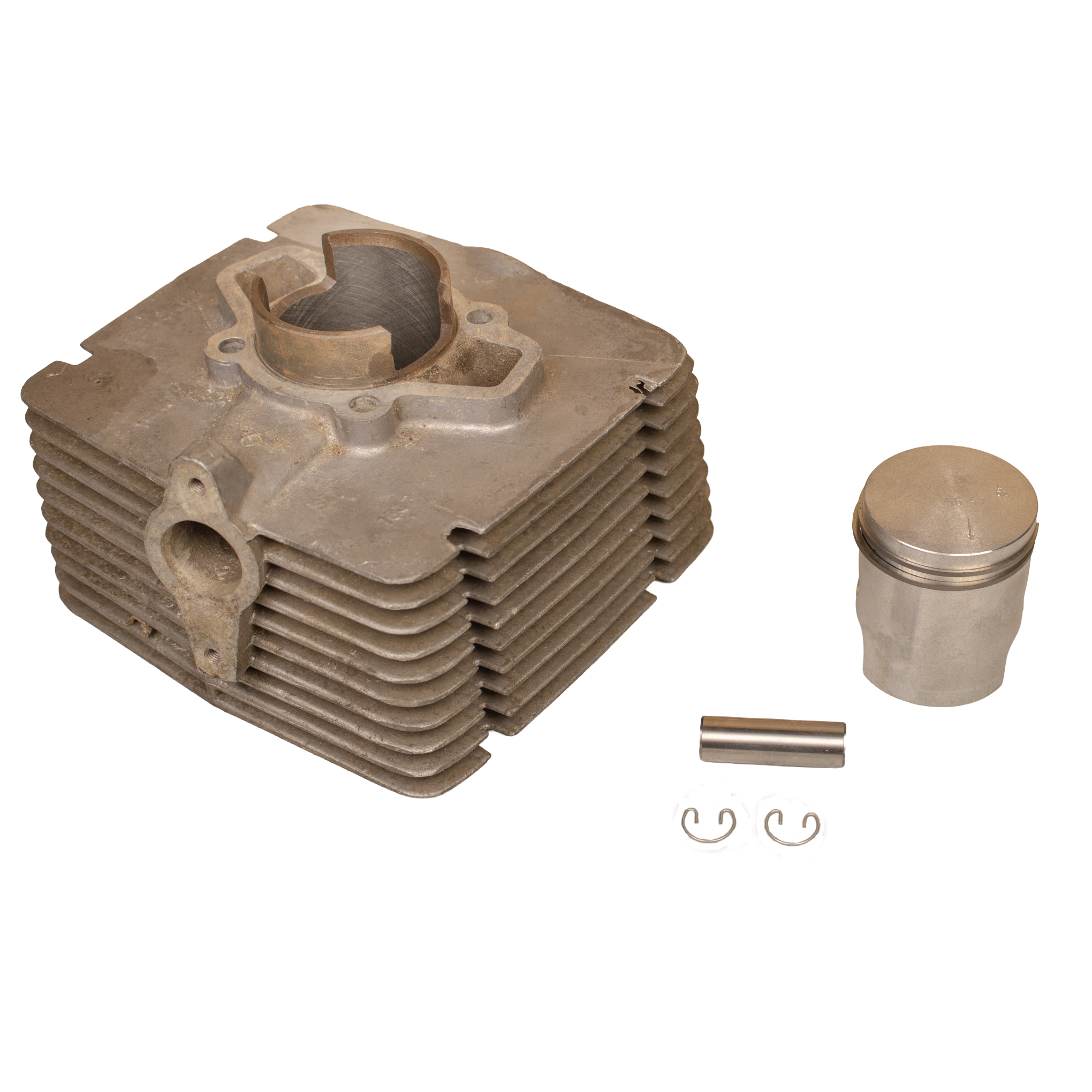 Geschliffener Original-DDR-Zylinder mit Almot-Kolben – MZ ETZ 150