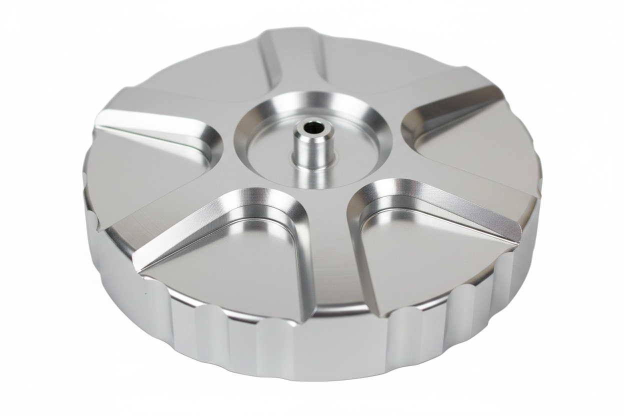 CNC Tankdeckel Aluminium