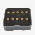 Sechskant-Hauptdüsen-Set M5 für Simson BVF Vergaser 102–125 – 10-teilig in Sortierbox