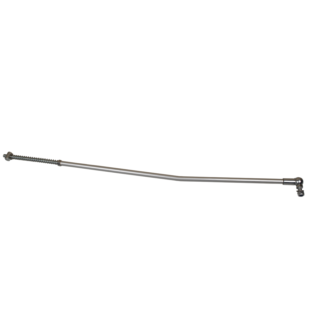 Tuning Bremsstange silber eloxiert mit Kugelkopf – Simson S51 S53 S50 S60 S70 485mm