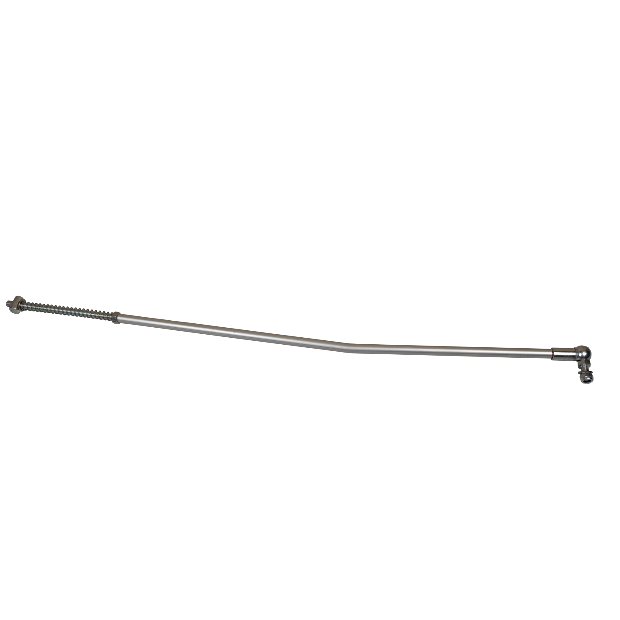 Tuning Bremsstange silber eloxiert mit Kugelkopf – Simson S51 S53 S50 S60 S70 485mm