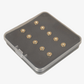 Sechskant-Hauptdüsen-Set M5 für Simson BVF Vergaser 68–90 – 10-teilig in Sortierbox