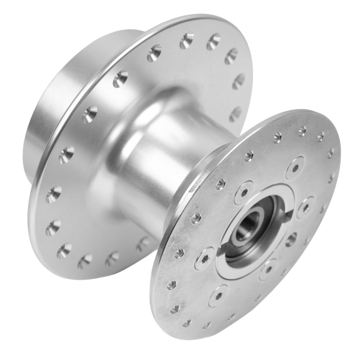 CNC Scheibenbremsnabe vorne Alu Natur passend für Simson S50, S51