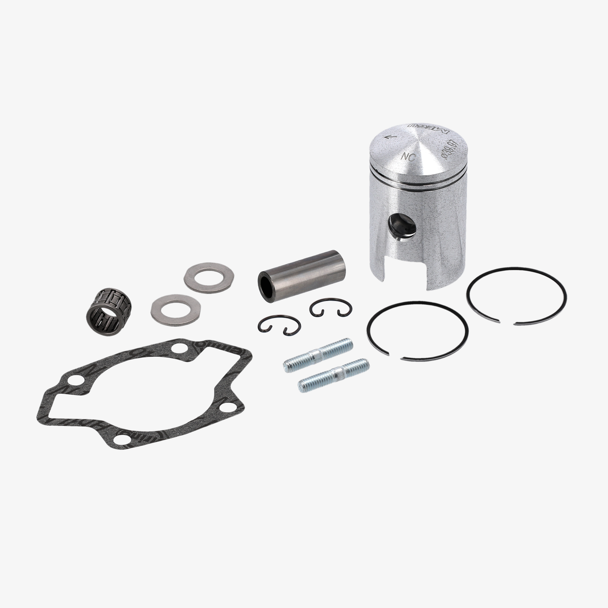 ML-MEGU Zylinderset 50 ccm mit Kolben – Vollaluminium, NPC-beschichtet, M53-Motor